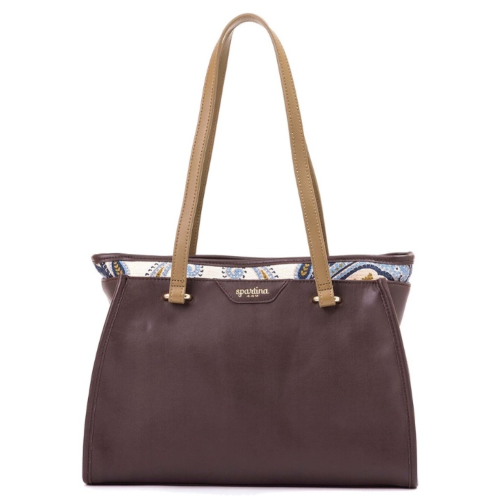 *EUC - Spartina 449 | Brown Juliette Geneva Leather Tote